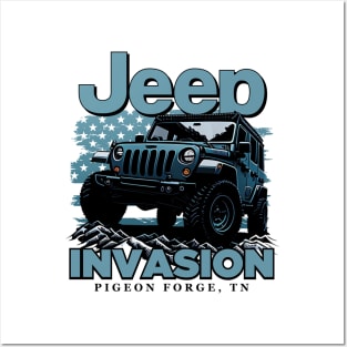 Jeep Rubicon Adventure Posters and Art